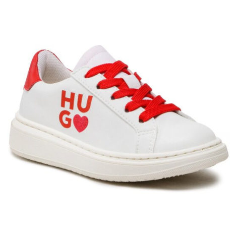 Hugo Sneakersy G19002 M Biela Hugo Boss
