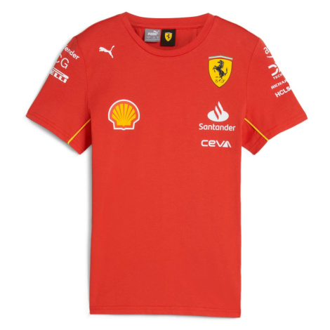 Ferrari detské tričko Driver red F1 Team 2024 Puma