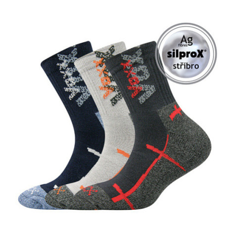 Voxx Wallík Detské športové ponožky - 3 páry BM000000624700101199 mix B - chlapec