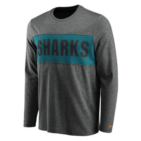 San Jose Sharks pánske tričko s dlhým rukávom back to basics