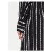 Tommy Hilfiger Košeľové šaty Argyle Stripe WW0WW40365 Tmavomodrá Regular Fit