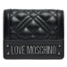 LOVE MOSCHINO Malá dámska peňaženka JC5601PP1LLA000A Čierna