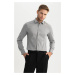 DEFACTO Slim Fit Long Sleeve Shirt