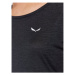 Salewa Funkčné tričko Puez Melange Dry W 26538 Čierna Regular Fit
