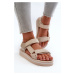 Women's platform sandals Big Star Beige