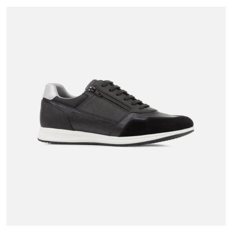 Black men's sneakers Geox Avery - Men's