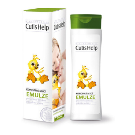 CUTISHELP Konopná umývacia emulzia 200 ml