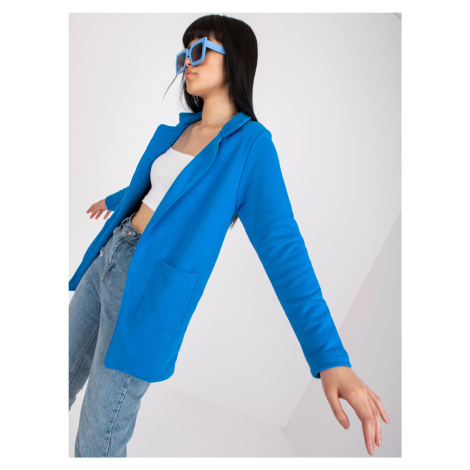 Dark blue women's sports jacket by RUE PARIS