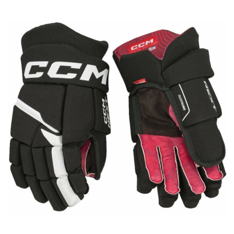 CCM Next 23 Black/White Hokejové rukavice