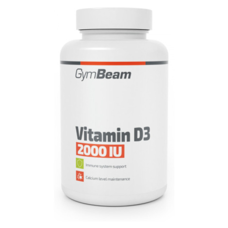GymBeam Vitamín D3 2000 IU 240 kaps. bez príchute