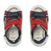 Geox Sandále B Sandal Flaffee Boy B3559A08515C7217 S Červená