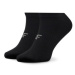 4F Súprava 5 párov dámskych členkových ponožiek 4FAW22-USOCF053 Čierna