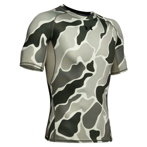 HeatGear Under Armour Men's Green Compression T-Shirt