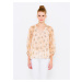 Apricot Floral Blouse CAMAIEU - Women