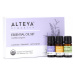 Darčekový set esenciálnych olejov Alteya Organics 3x5 ml