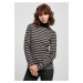 Women's turtleneck Y/D LS asphalt/black