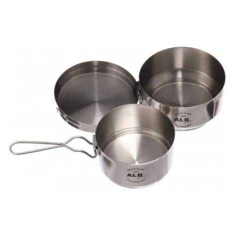 ALB FORMING NEREZ Trojdielny nerezový ešus, strieborná, veľkosť
