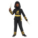 Amscan detský karnevalový kostým Gold ninja