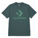 Converse STAR CHEVRON TEE Pánske tričko, tmavo zelená, veľkosť
