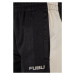 FUBU Športové nohavice 'Corporate'  čierna / biela
