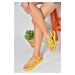 Fox Shoes Women's Yellow Sandals