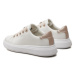 Calvin Klein Sneakersy Cupsole Lace Up Lth HW0HW02085 Biela