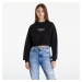 Mikina Calvin Klein Jeans Stacked Institutional Sweatshirt Black