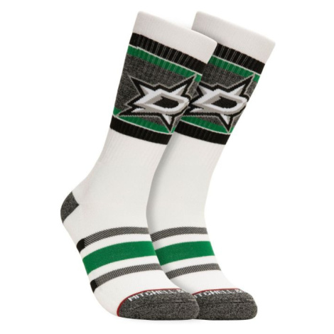 Dallas Stars ponožky NHL Cross Bar Crew Socks Mitchell & Ness