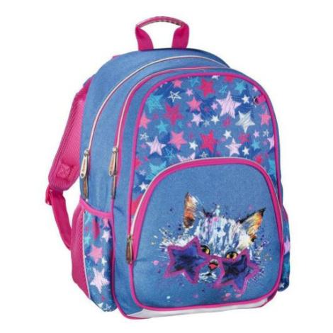 HAMA školská taška, disco mačka štýl