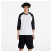 Tričko Urban Classics Contrast 3/4 Sleeve Raglan White/ Black