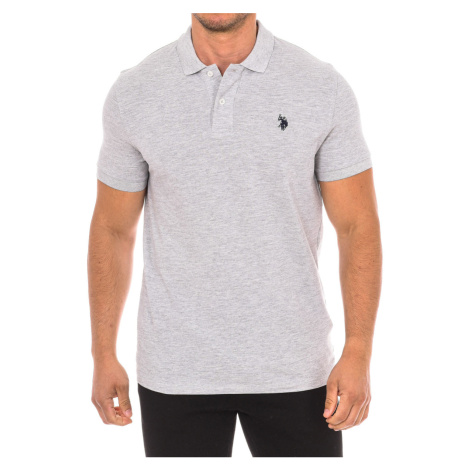 U.S Polo Assn.  67940-188  Polokošele s krátkym rukávom Šedá U.S. Polo Assn