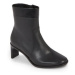 Calvin Klein Členková obuv Curved Stil Ankle Boot 55 HW0HW01889 Čierna