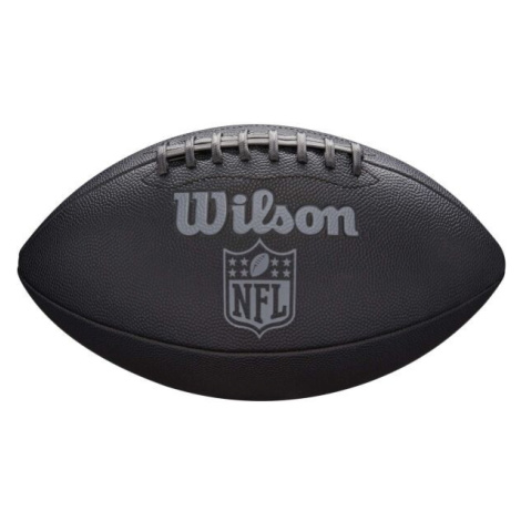 Wilson NFL JET BLACK Lopta na americký futbal, čierna, veľkosť