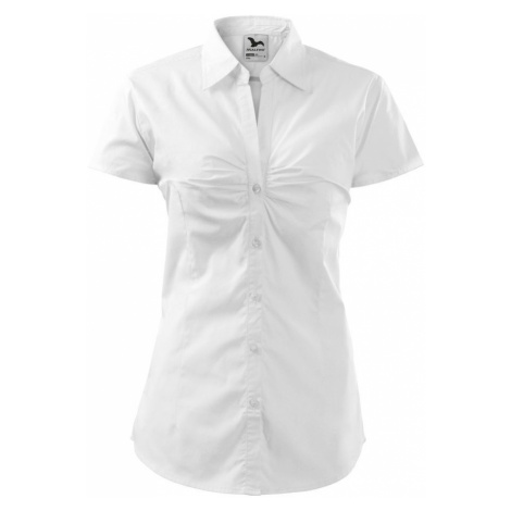 MALFINI Dámska košeľa s krátkym rukávom Chic - Biela