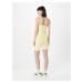 ADIDAS ORIGINALS Letné šaty 'Adicolor Classics Summer'  pastelovo žltá / biela