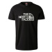 The North Face S/S WOODCUT DOME TEE Pánske tričko, čierna, veľkosť