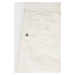 Dievčenská rifľová sukňa Tom Tailor biela farba, mini, rovný strih
