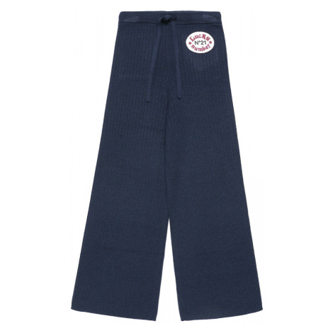 Nohavice No21 Trousers Navy Dark Blue