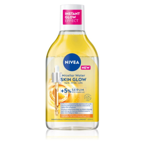 NIVEA Micellar Skin Glow čistiaca micelárna voda pre rozjasnenie pleti