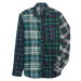 GAP MIXED PLAID FLANNEL Pánska košeľa, zelená, veľkosť