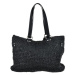 Big Star Large Knitted Bag Black