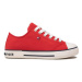 Tommy Hilfiger Plátenky Low Cut Lace-Up Sneaker T3X4-32207-0890 M Červená