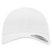 Curved classic snapback white