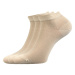 Lonka Desi Unisex ponožky - 3 páry BM000000566900101371 béžová