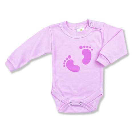 Detské body - Baby stopy, ružové