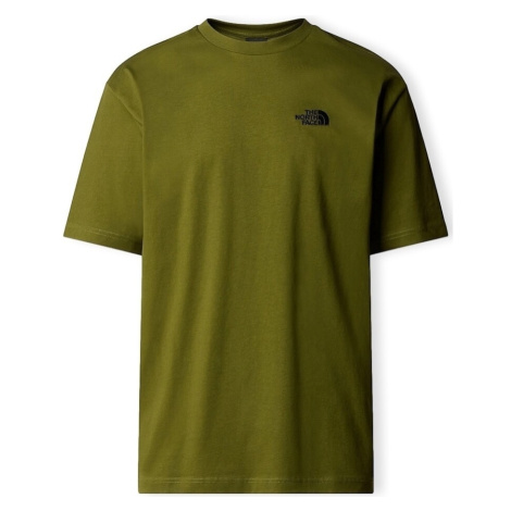 The North Face  Essential Oversized T-Shirt - Forest Olive  Tričká a polokošele Zelená