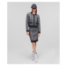 Sukňa Karl Lagerfeld Boucle Knit Skirt Čierna