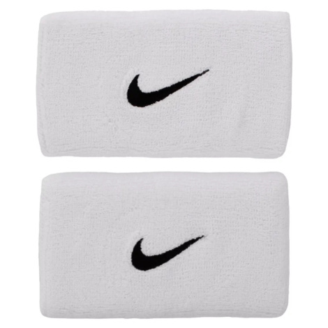 BIELE POTÍTKA NIKE SWOOSH DOUBLEWIDE WRISTBANDS NNN05-101