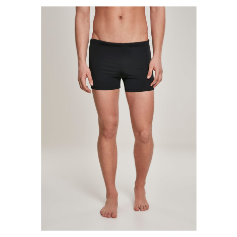 Men's Basic Swim Trunk Swimsuit Black Urban Classics