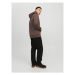 Jack&Jones Mikina Corp 12152840 Hnedá Standard Fit